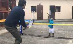 This monkey plays tennis like a professional player in japan watch video This monkey plays tennis like a professional player in japan watch video
