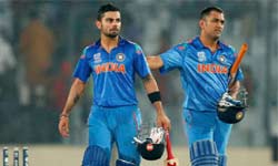 Time right for Dhoni to hand over to Kohli Time right for Dhoni to hand over to Kohli