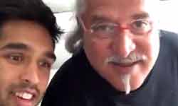 Vijay mallya enjoys watching ipl final in london video posted by Siddharth Vijay mallya enjoys watching ipl final in london video posted by Siddharth