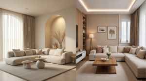 एल-शेप सोफा सेट डिजाइन्स