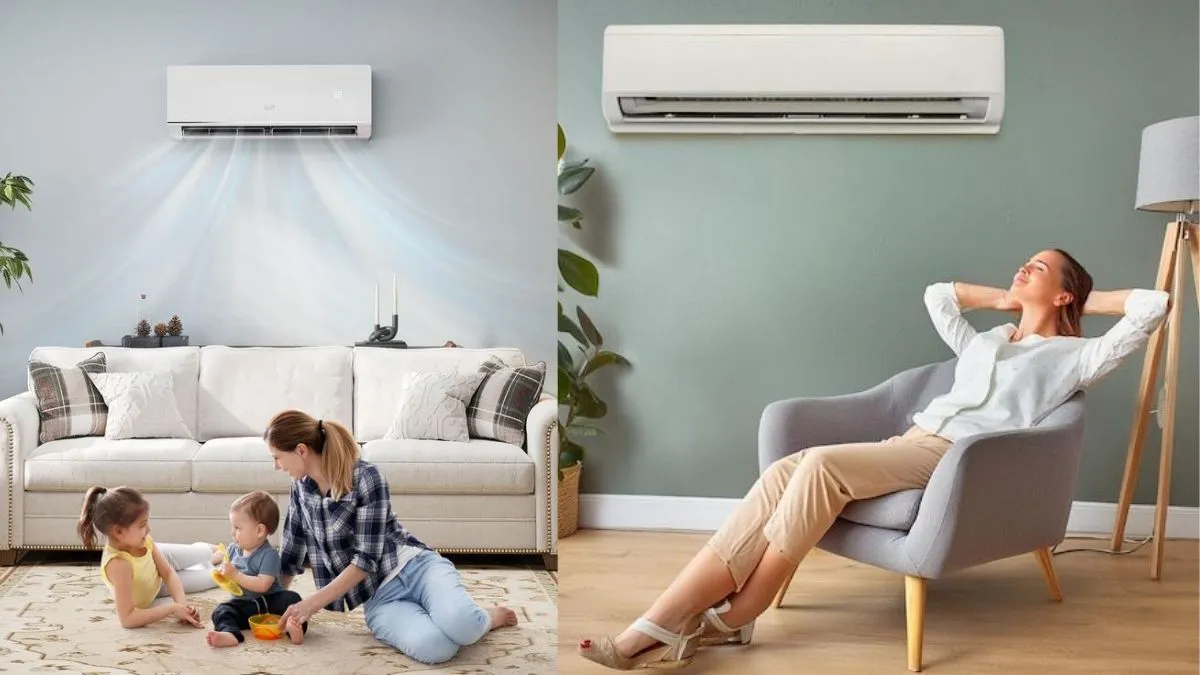 4 Way Swing वाले 1.5 Ton Split AC