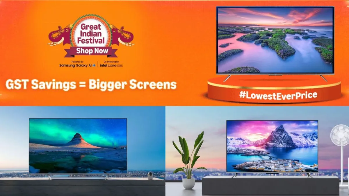 अमेज़न ग्रेट इंडियन फेस्टिवल में 55 इंच HD स्मार्ट टीवी