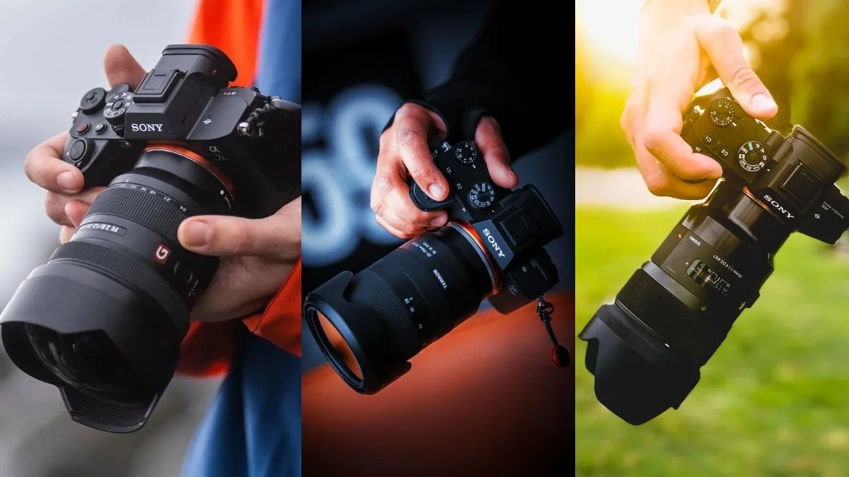 Sony मिररलेस कैमरा