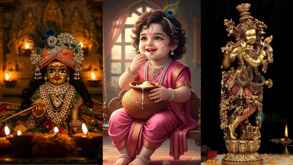 Govardhan Puja के लिए सुंदर कृष्ण मूर्तियां