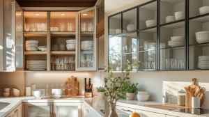बेस्ट ग्लास डोर कैबिनेट्स फॉर किचन