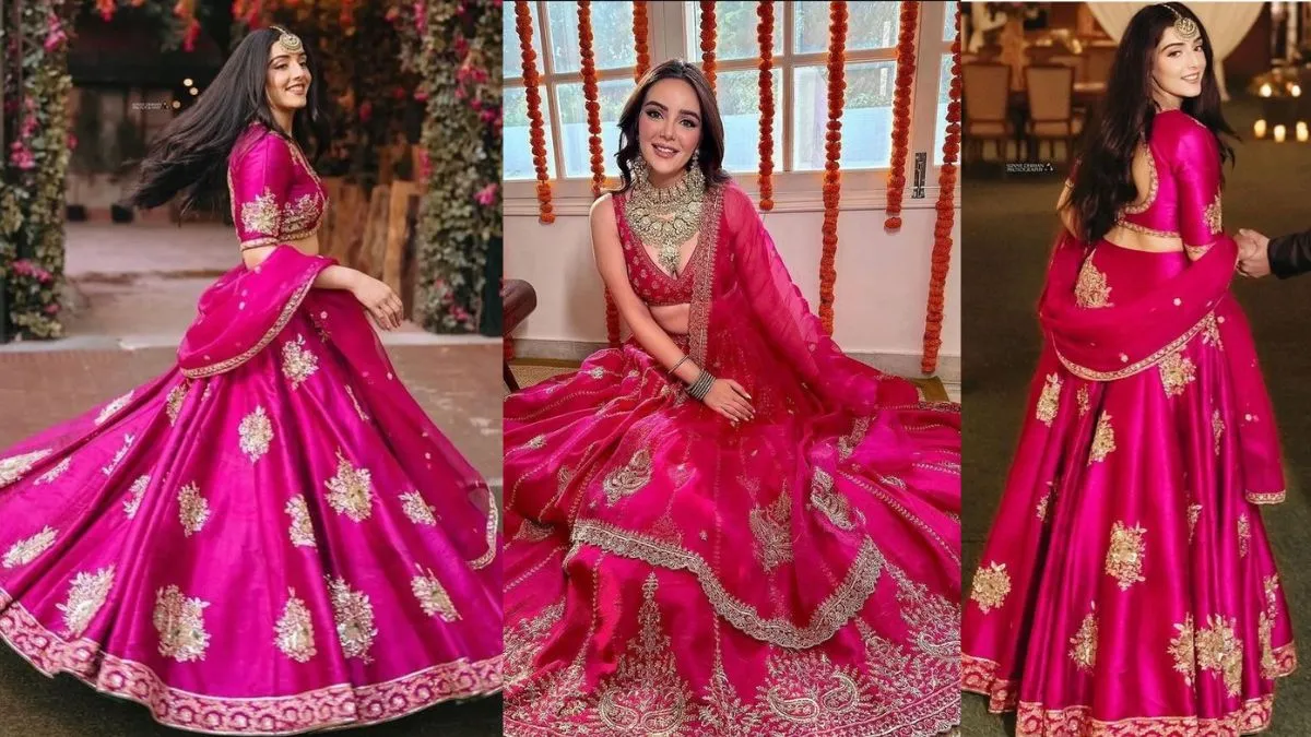 खूबसूरत Pink Lehenga के विकल्प 