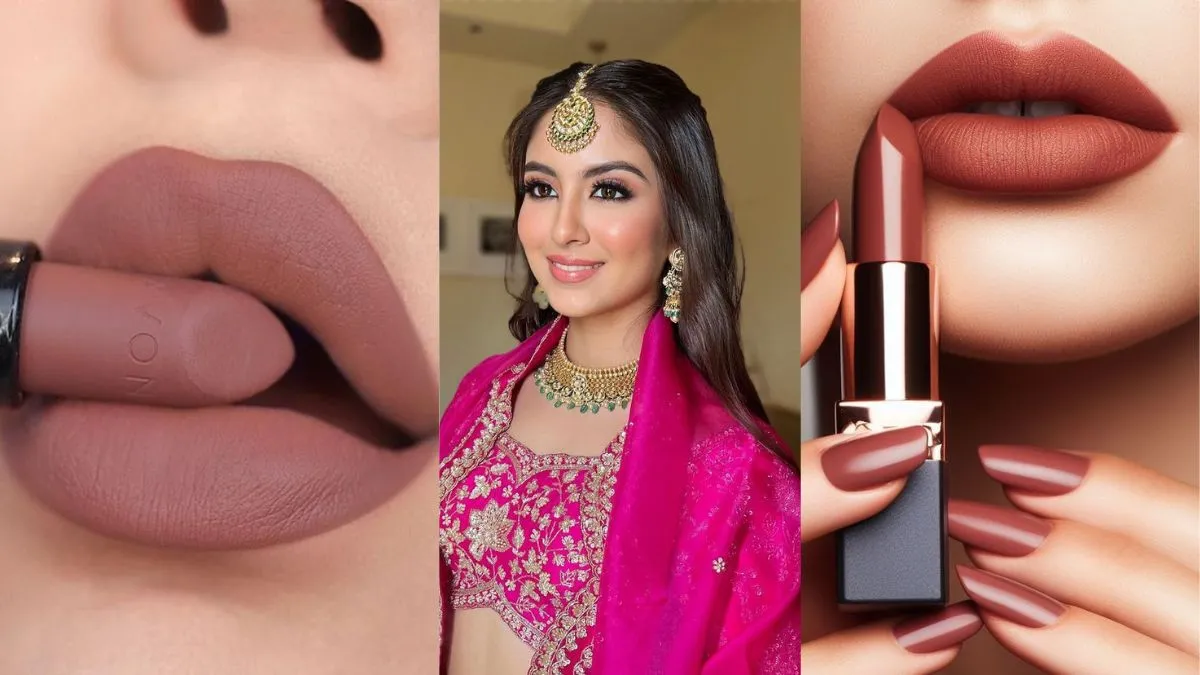 दिन की शादियों के लिए Nude Lipstick Shades