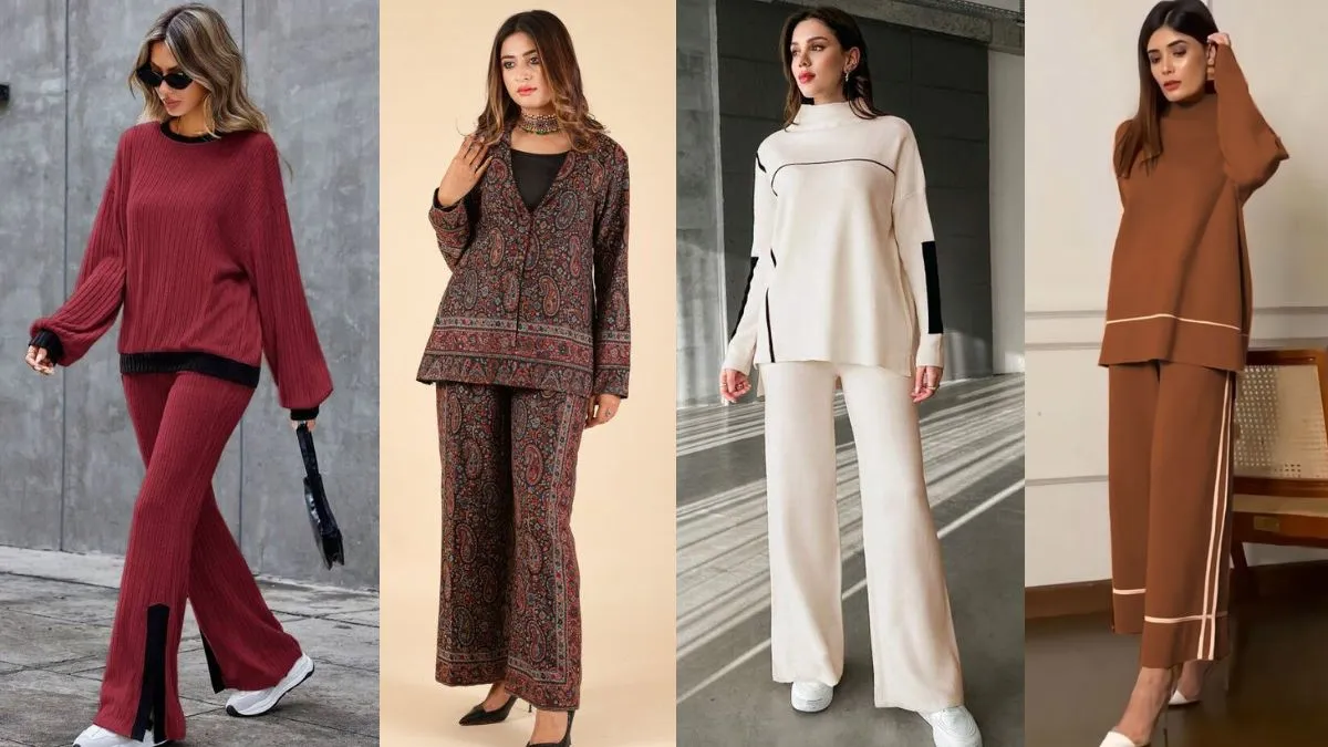 महिलाओं के लिए विंटर को ऑर्ड सेट