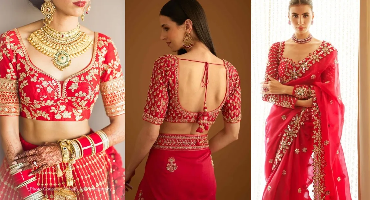 ट्रेंडी Bridal Blouse Designs