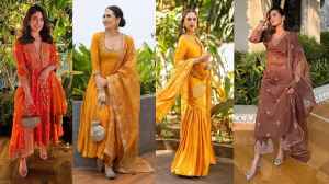 पार्टी वियर में शामिल करें डिजाइन कुर्ती पैंट सेट विद दुपट्टा