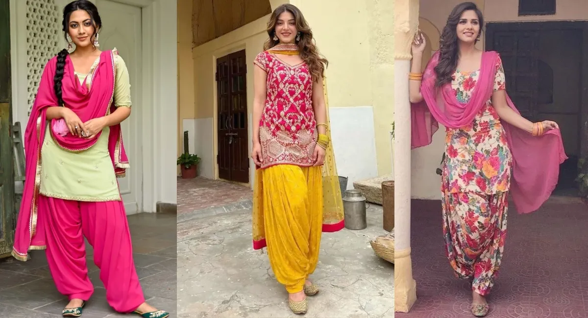 डिजाइनर Patiala Suit 