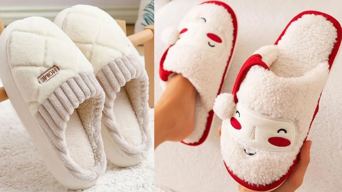 महिलाओं के लिए ट्रेंडी विंटर स्लिपर्स