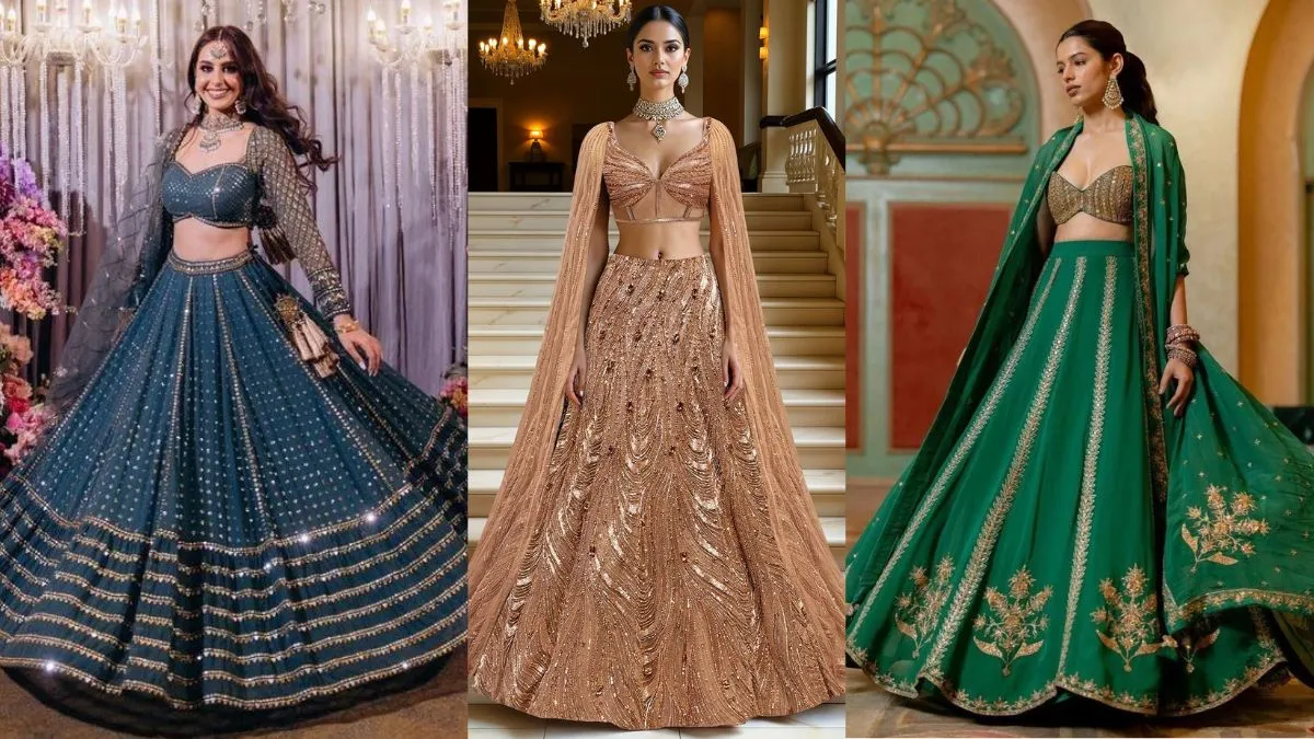 भाई की शादी के लिए स्टाइलिश लहंगा चोली