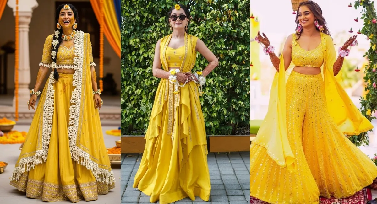 Haldi Outfits