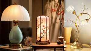 लिविंग रूम के लिए मॉडर्न टेबल लैंप