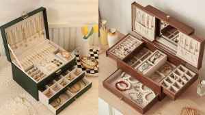 ट्रेंडी ज्वेलरी ऑर्गेनाइज़र बॉक्स