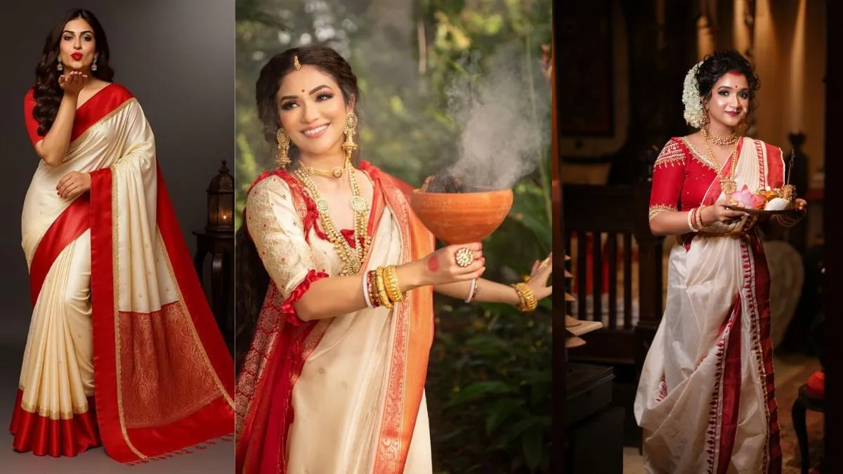 bengali traditional saree