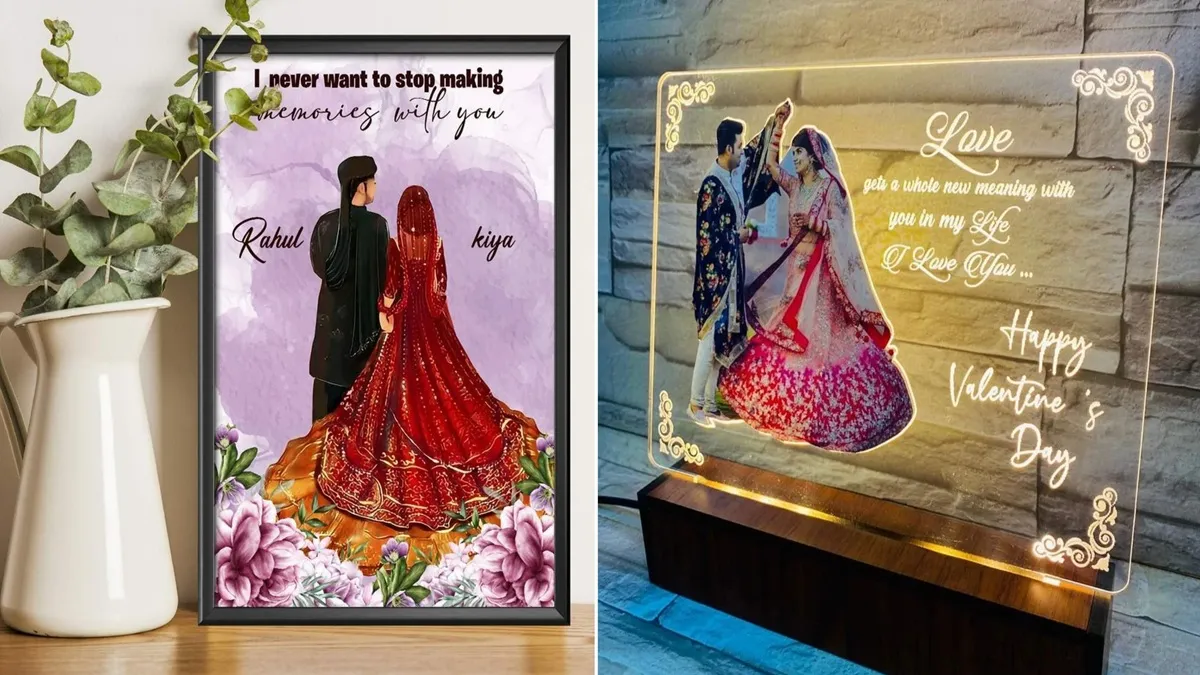 शादी में गिफ्टिंग के लिए फोटो फ्रेम डिजाइन