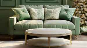 लिविंग रूम के लिए छोटे सोफा सेट