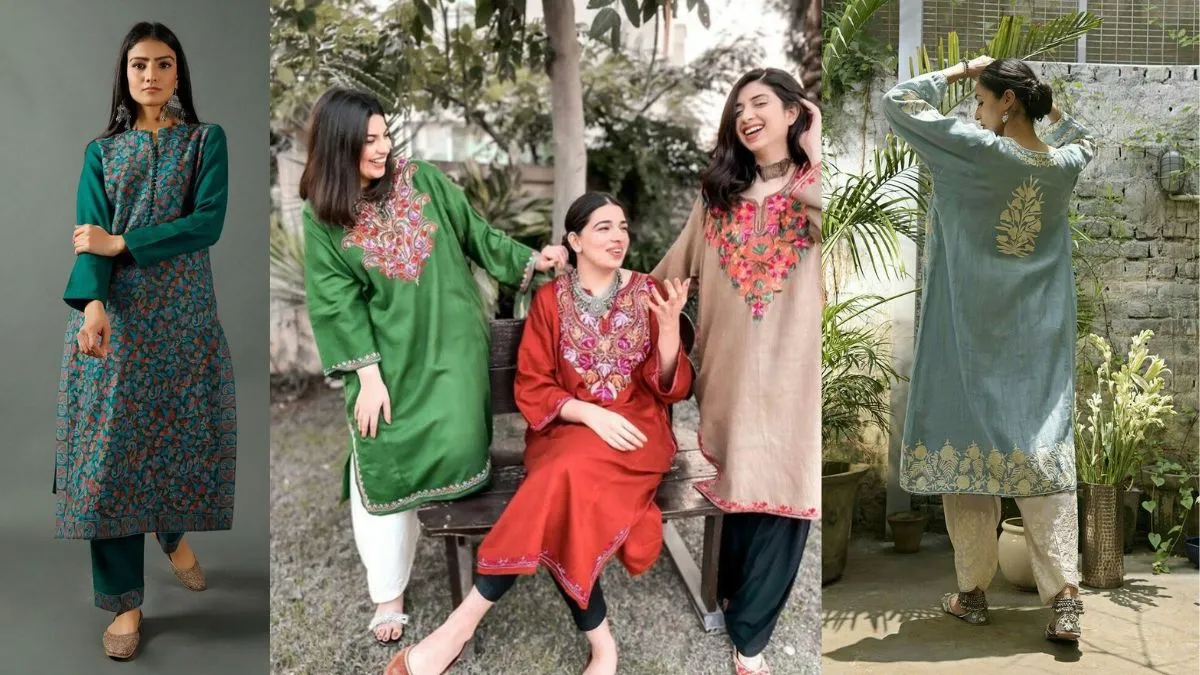 महिलाओं के लिए स्टाइलिश विंटर कुर्ती