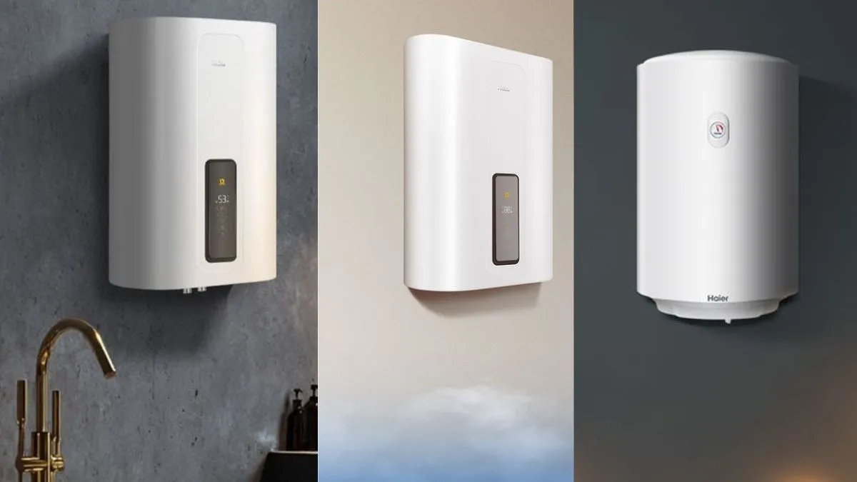 हायर के टॉप 5 इंस्टेंट और इलेक्ट्रिक वॉटर हीटर