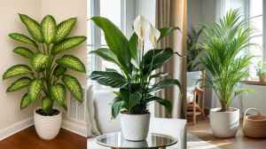 घर के लिए शीर्ष 5 इनडोर पौधे