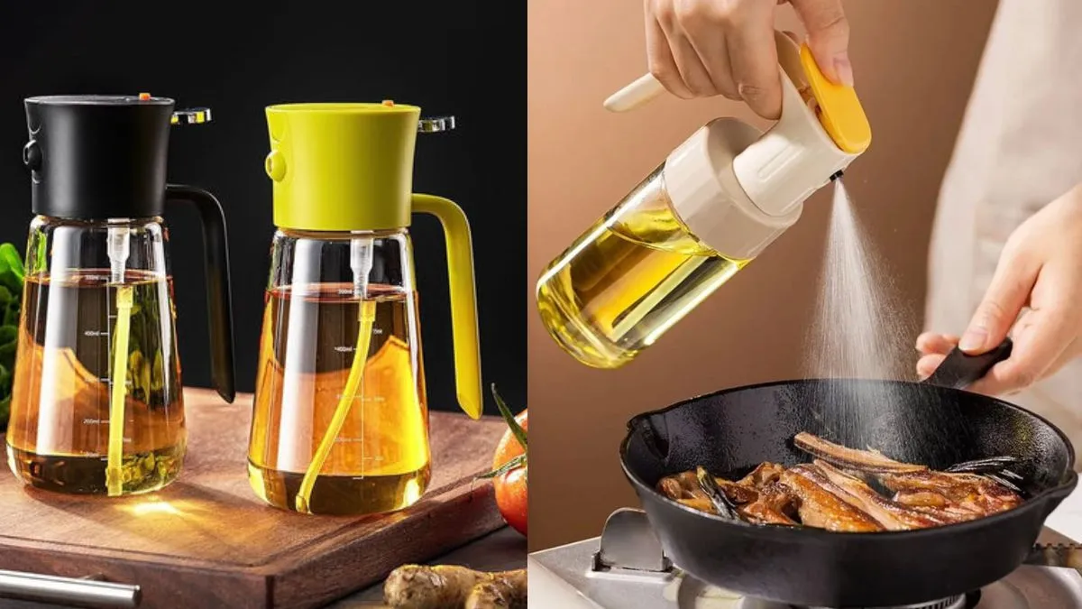 ऑयल डिस्पेंसर बोतल