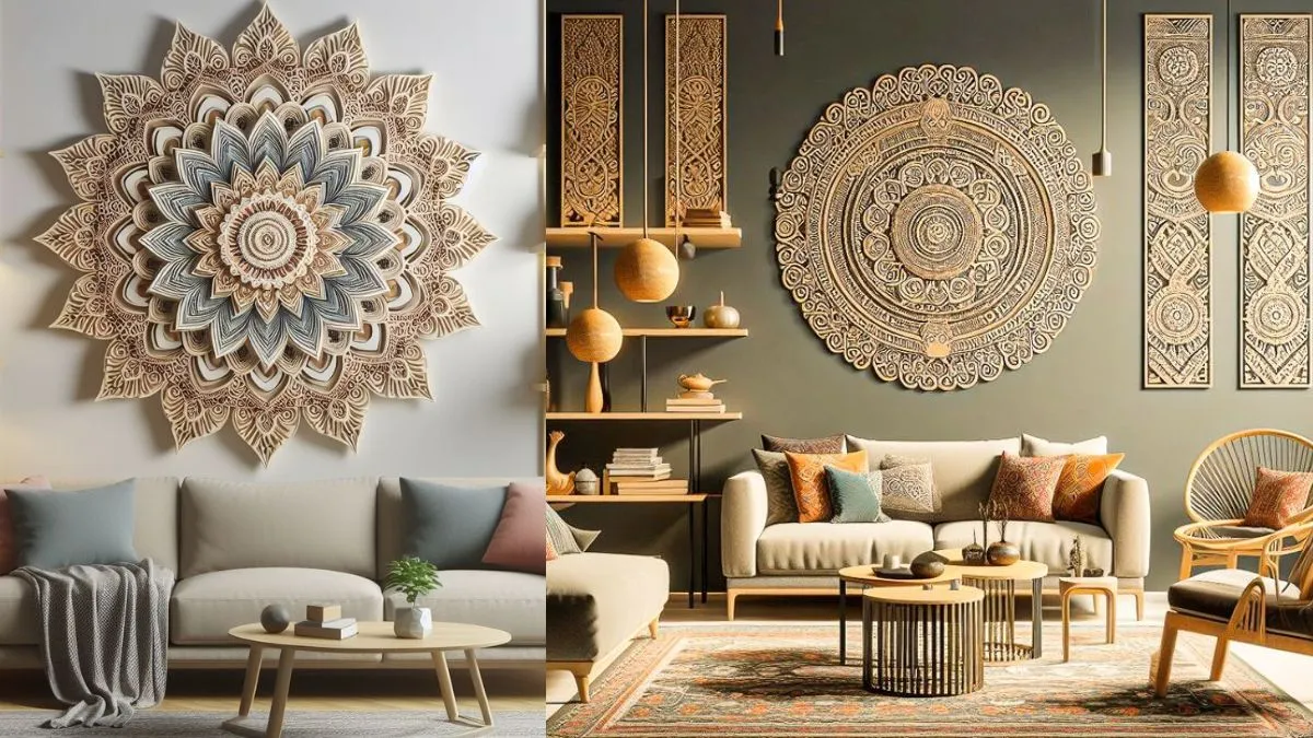 वॉल डेकोर के लिए मंडला आर्ट डिज़ाइन