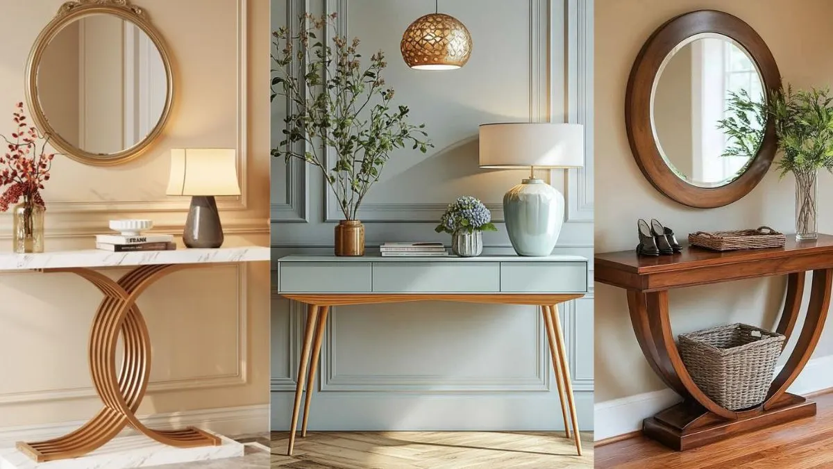 ऑनलाइन स्टाइलिश कंसोल टेबल