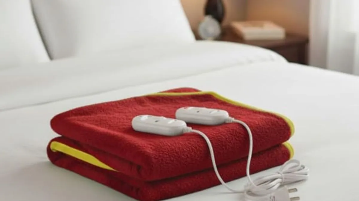 डबल बेड के लिए हीटिंग ब्लैंकेट