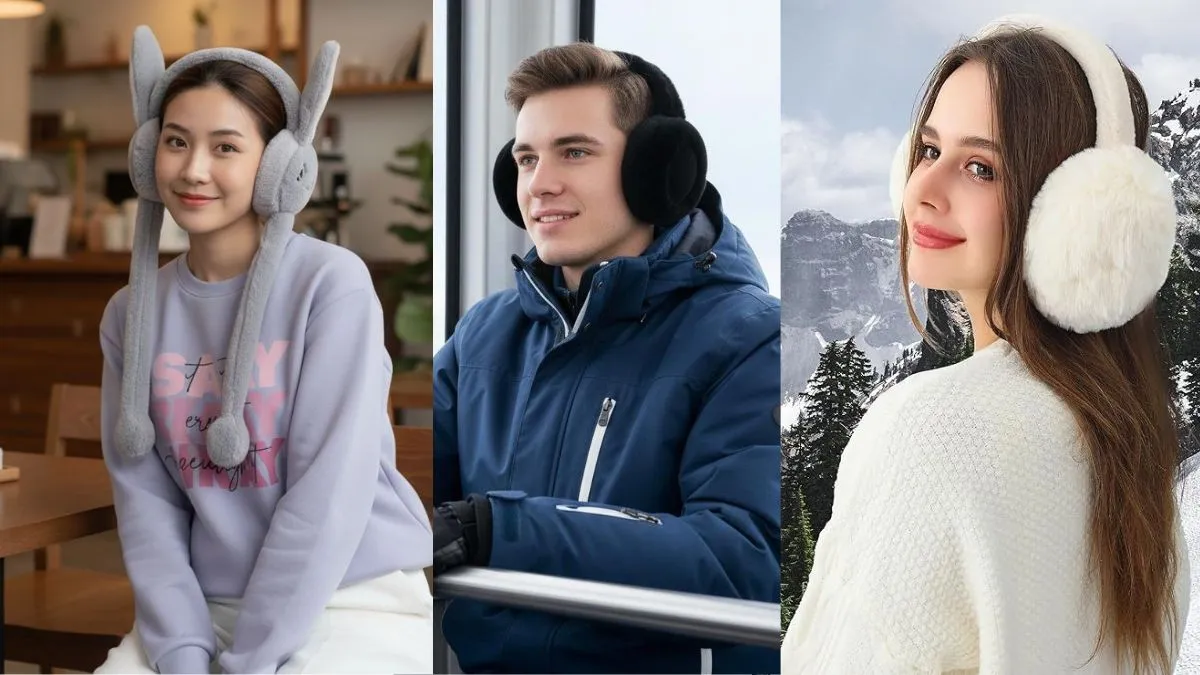 सर्दियों के लिए गर्म Ear Muffs