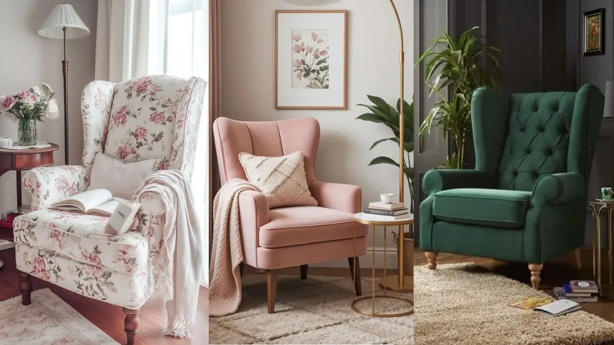 मॉडर्न घर के लिए 5 ट्रेंडी Wing Chairs