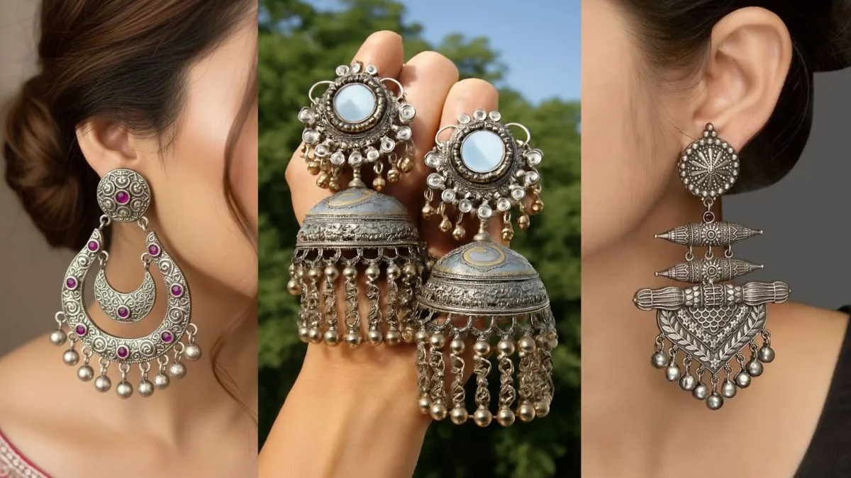ट्रेंडी ऑक्सीडाइज्ड Earrings के डिजाइन