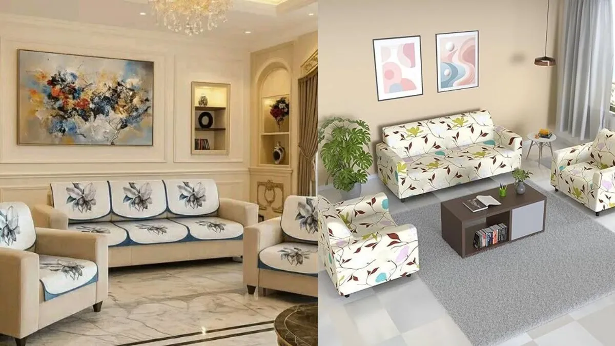 Multicolour Sमल्टीकलर सोफा कवर 5 सीटरofa Cover 5-Seater: The Easiest Way to Refresh Your Living Room