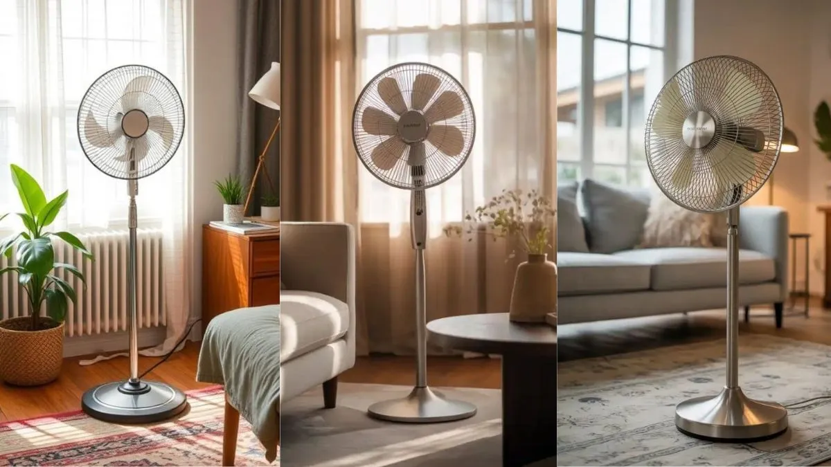 Amazon पर उपलब्ध ये Almonard Fans मजबूत मेटल बॉडी के साथ देगें तेज हवा