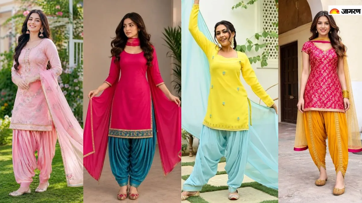 स्टाइलिश पंजाबी सलवार