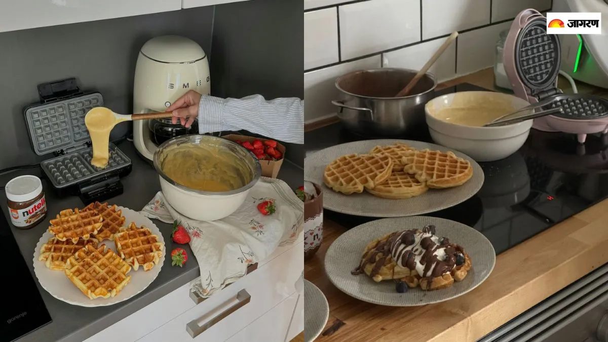 Belgian Waffle बनाएं घर पर! जानें बिना चिपके कैसे मिलेगा परफेक्ट टेस्ट और टेक्सचर?