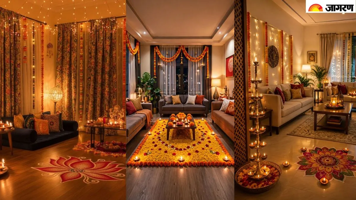 Diwali पर कैसे सजाएं अपना लिविंग रूम जानें आसान तरीके