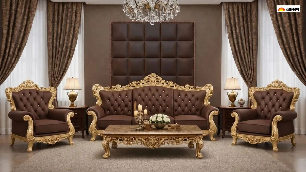 लिविंग रूम के लिए 5 प्रीमियम महाराजा सोफ़ा सेट