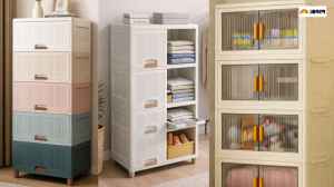 स्मार्ट स्टोरेज के लिए Drawes and Cabinets