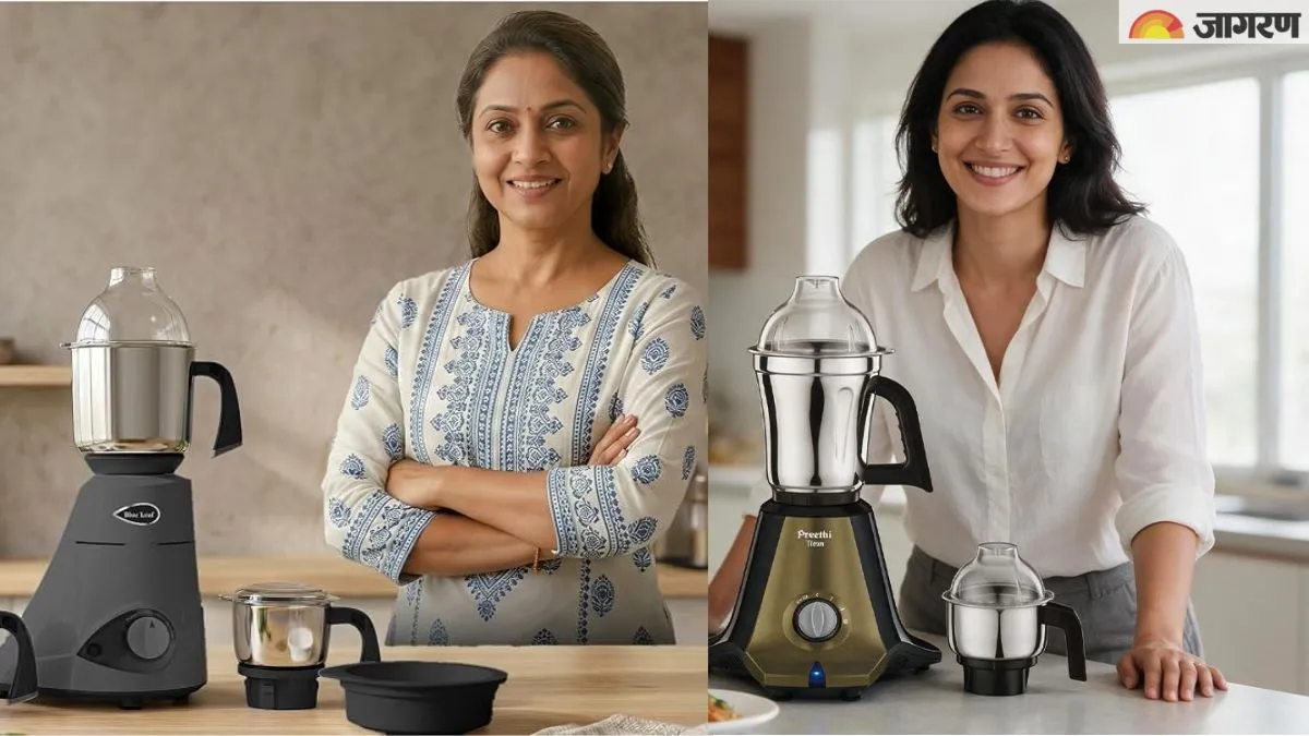 स्टेनलेस स्टील जार वाले Preethi मिक्सर ग्राइंडर