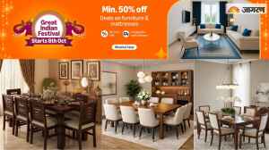 Amazon ग्रेट इंडियन फेस्टिवल Sale 2026 में 8 सीटर डाइनिंग टेबल पर मिलेगी छूट