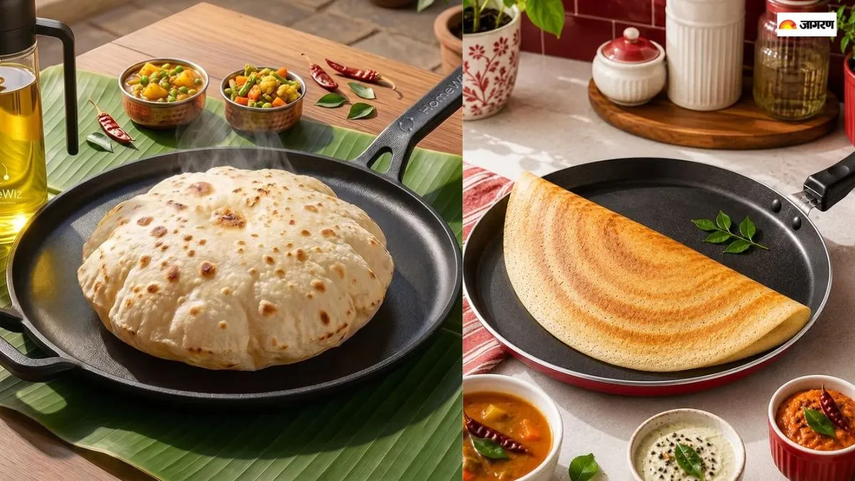 ₹699 से कम में नरम रोटियां बनाने के लिए नॉन-स्टिक तवे।