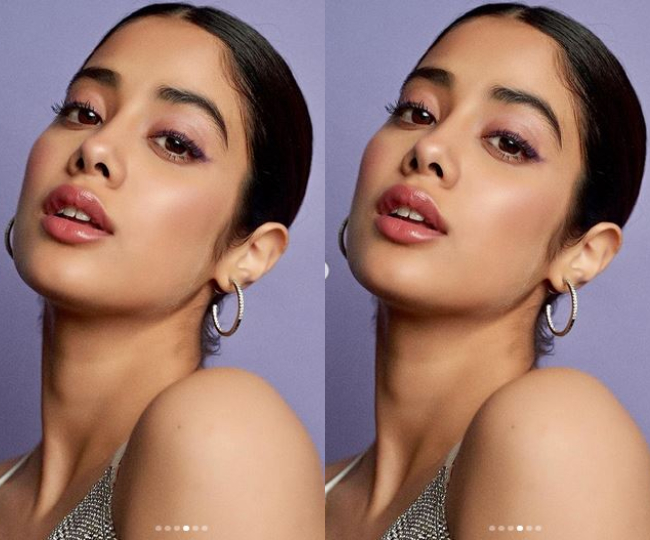 जाह्नवी बैक फ्लॉन्ट करती