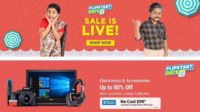 Flipkart Flipstart Days सेल: टीवी, फ्रीज, लैपटॉप आदि पर मिल रही ये Best