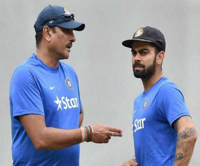 टीम इंडिया के कप्तान विराट कोहली ने कोच रवि शास्त्री के लिए तोड़ा प्रोटोकॉल
