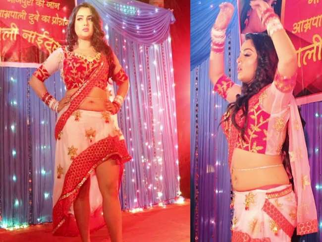 Amrapali dubey looking hot in Bhojpuri coming movie love ke liye kucch bhi  karega