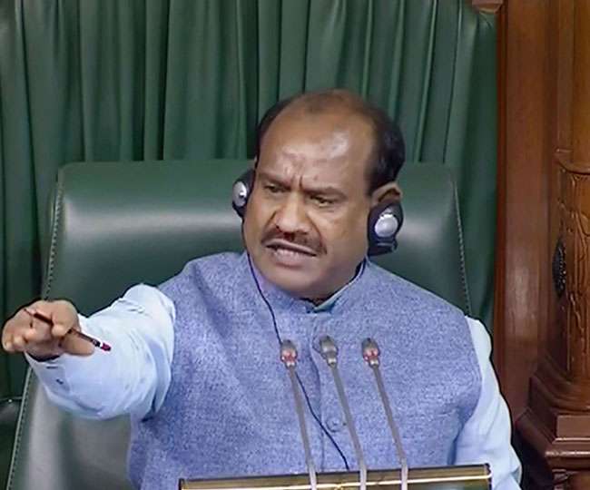 Parliament Session 2019 : ...जब लोकसभा अध्यक्ष ओम बिरला ने कहा- मैं 'पढ़ा-लिखा' स्पीकर हूं - I am educated speaker says Om Birla after Bhagwant Mann changed subject