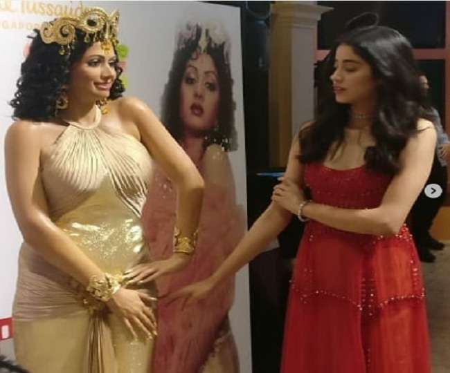 Image result for sridevi wax statue