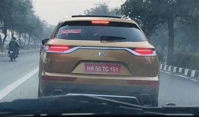 DS7 Crossback भारत में टेस्टिंग के दौरान आई नजर, जानें किस कंपनी की है कार